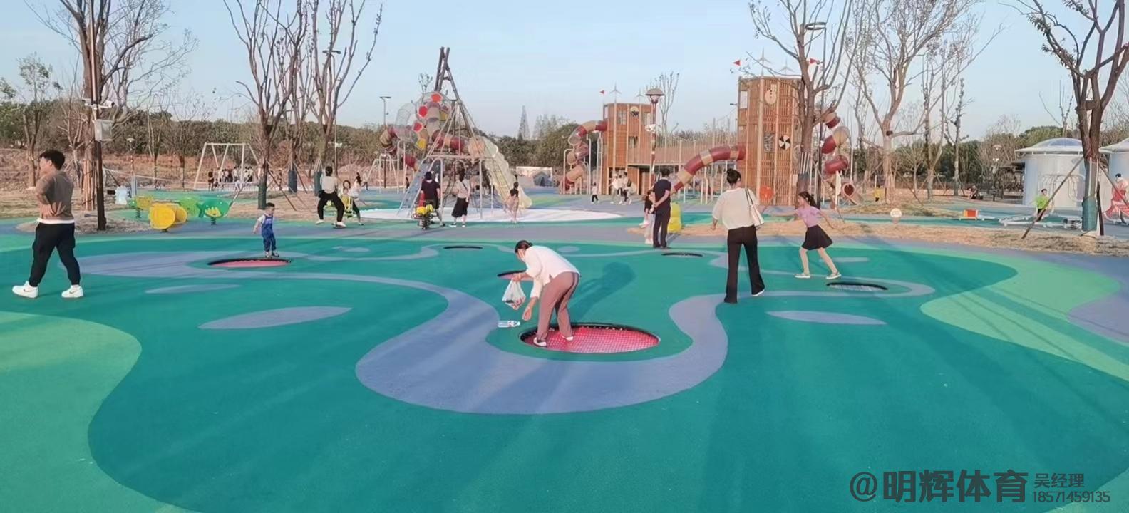 扎囊公园跑道是用什么材料做成的